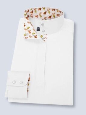 Essex Classics Talent Yarn Long Sleeve Show Shirt with Piñata Collar